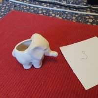Слонче - ваза от Индия №4 порцелан , снимка 4 - Вази - 42082285