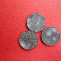 1 Рейх пфенинг 3 райх  лот стара монета, снимка 5 - Нумизматика и бонистика - 41226036