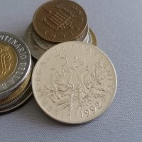 Монета - Франция - 5 франка | 1992г., снимка 1 - Нумизматика и бонистика - 35764538