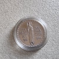 Монета 3 . 2 лева 1966 година. Възпоменателна с образа на Климент Охридски., снимка 4 - Нумизматика и бонистика - 42650137