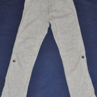 H&M ново панталонче от лен и памук за момче размер 134 см.