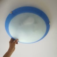 Стъкло за плафон 41 см диаметър, снимка 4 - Лампи за таван - 41535630