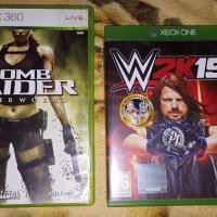 Продавам Xbox One игри Tomb Raider Underworld и WWE2K19, снимка 1 - Игри за Xbox - 44141517