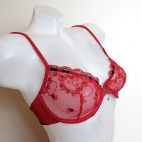 Червен еротичен комплект S/M размер, снимка 8 - Бельо - 35897658