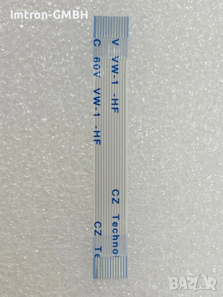 Лентов кабел AWM 20706 / 20861 105C 60V VW-1 HF гъвкав FFC кабел  50 ​​мм /  12 пина / 0,5x12x50 mm, снимка 1