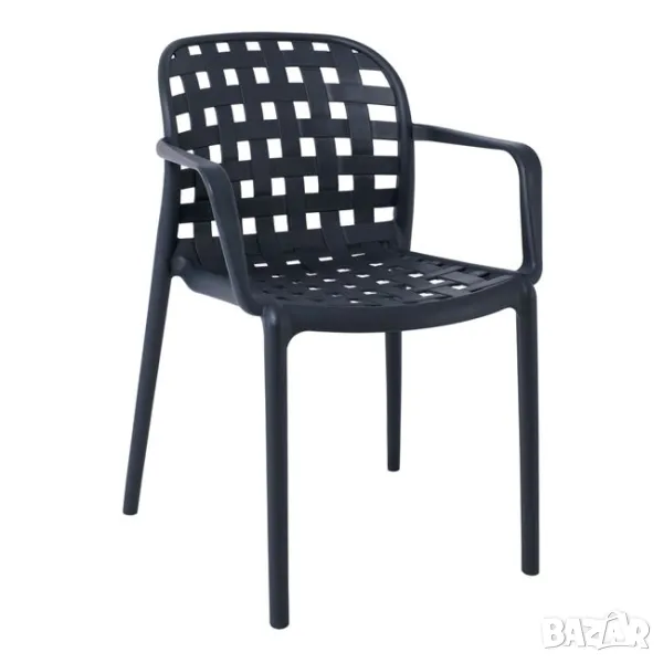 DENON Anthracite Фотьойл Стол трапезен градински, снимка 1