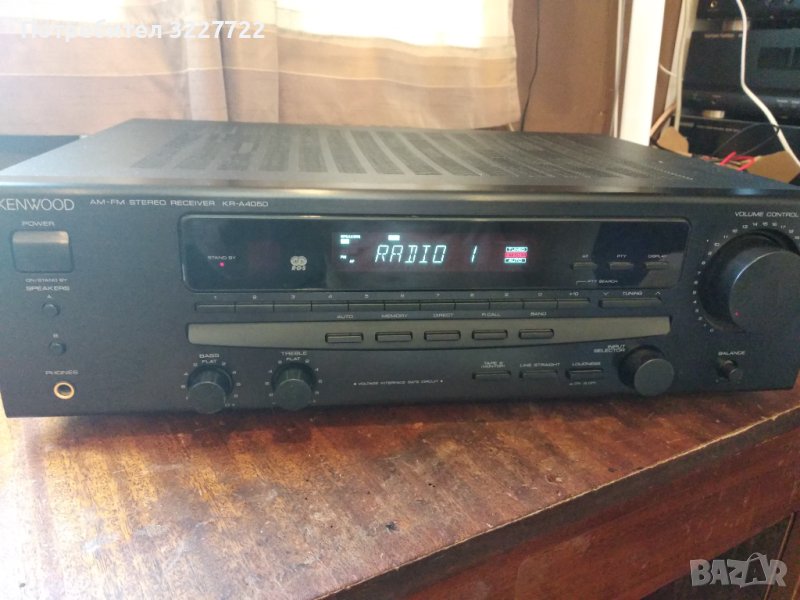 Kenwood kr a4050 транзисторен рес., снимка 1