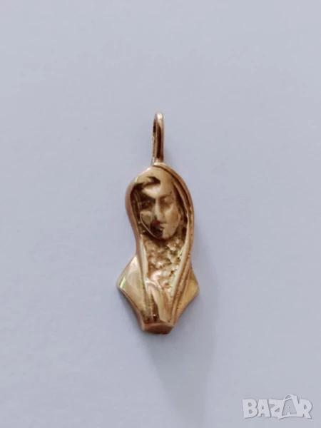 златна висулка Богородица 49228-1, снимка 1
