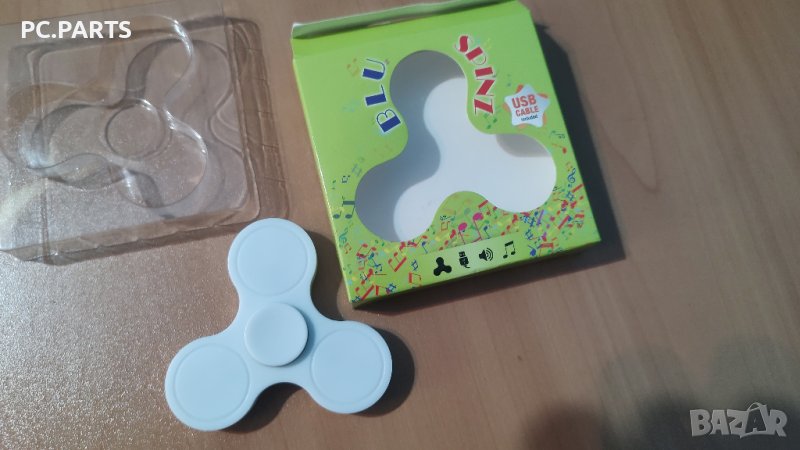 Fidget Spinner / Фиджет Спинер- светещ антистрес спинери, снимка 1