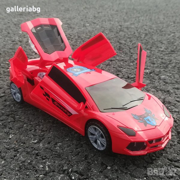 Спортна кола със светлини и 360 , снимка 1