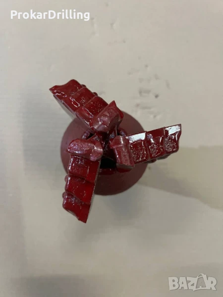 Стъпаловидна сондажна глава 114,3 мм | Лопатково длето, ролково длето, снимка 1