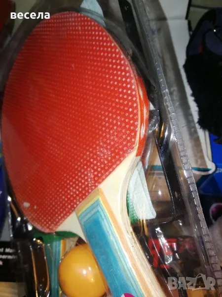 тенис хилки за маса, комплект с мрежа и стойки. , снимка 1