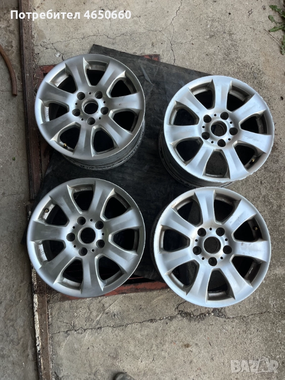 15 цолови алуминиеви джанти за групата на Фолксваген, снимка 1