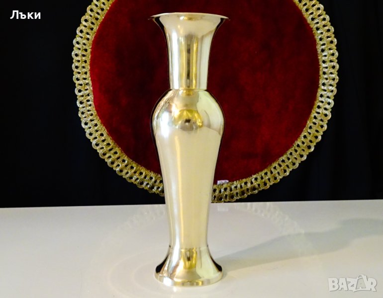 Бронзова ваза,свещник,салфетник. , снимка 1
