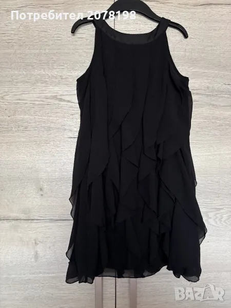Малка черна рокля H&M 12-13 год., снимка 1