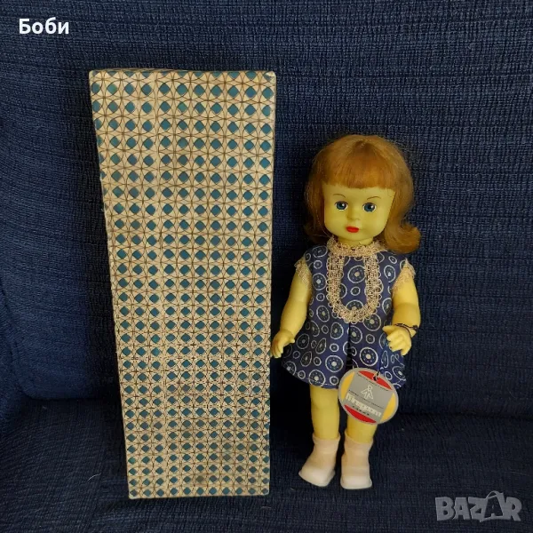 Стара Рядка Българска Соц Кукла Играчка - Боряна ДСО Младост, снимка 1