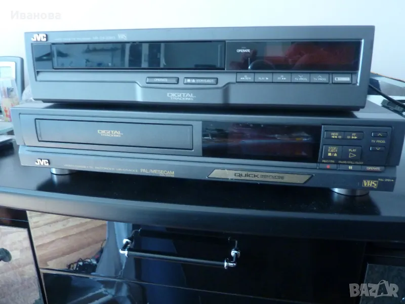 Продавам видеокасетофони JVC hr dx20eg,JVC hr-d540ee, снимка 1