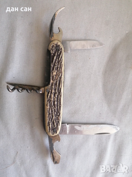 50те Hapo Austria Rostfrei Inoxydable джобен нож 6 приставки, снимка 1