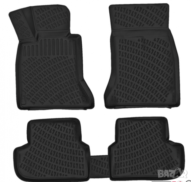 Гумени стелки RizLine за BMW 5 G30 / G31 17-19, снимка 1