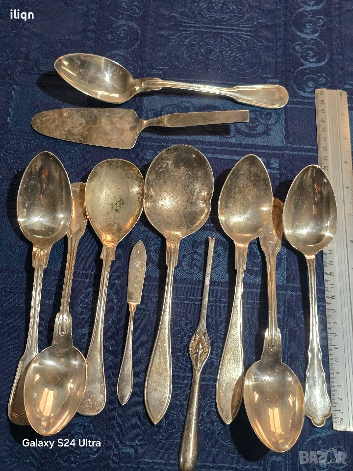 Посребрени прибори 0.700 Грама. Разгледайте и останалите ми обяви. , снимка 1