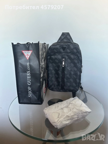Мъжка чанта през рамо GUESS, снимка 1