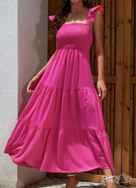 Лятна цикламена рокля - нова, снимка 1