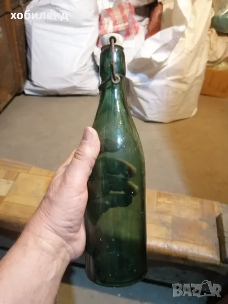 Бутилка от времето на Царство България, снимка 1
