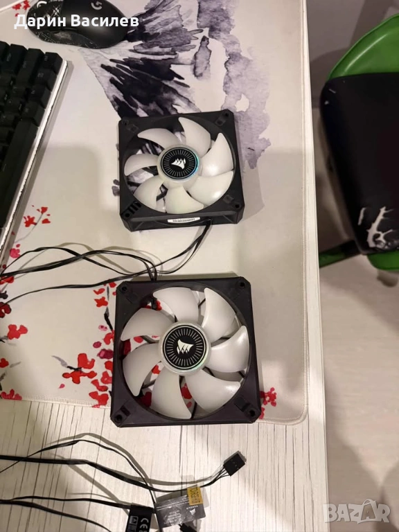 2х Вентилатори Corsair ML120 Elite ARGB, снимка 1
