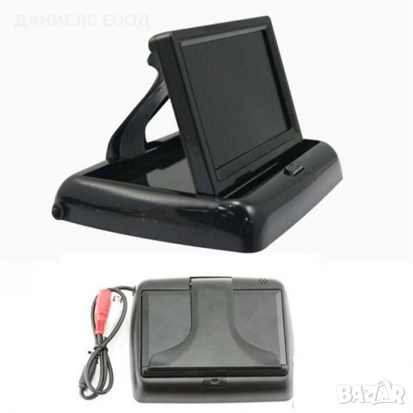 Монитор 4,3 инча за задна камера,тип-Табакера, снимка 1