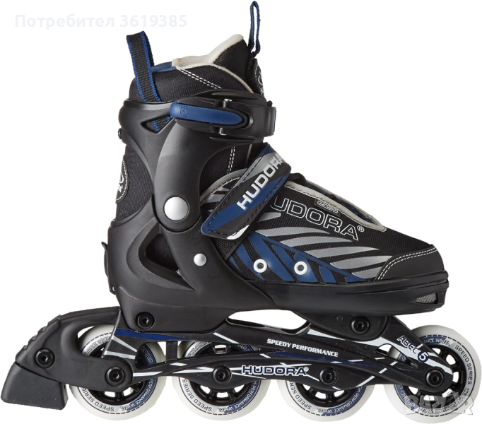 Регулеруеми Ролери, Ролкови кънки, HUDORA Leon, размер 33-36, снимка 1