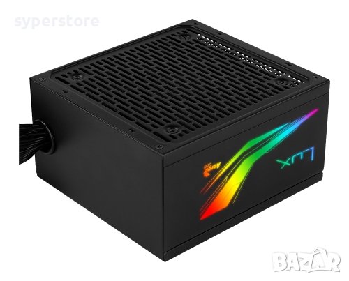 Захранване за настолен компютър AeroCool Lux RGB 550W ATX , снимка 1