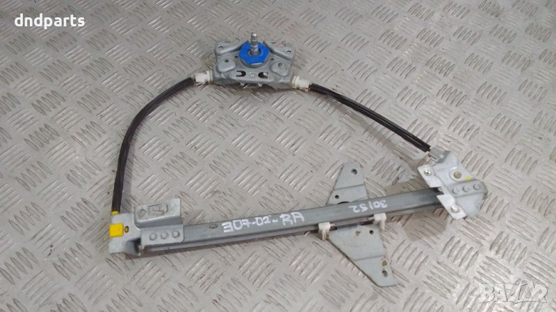 Стъклоповдигач Peugeot 307 2002г.(заден десен)	, снимка 1