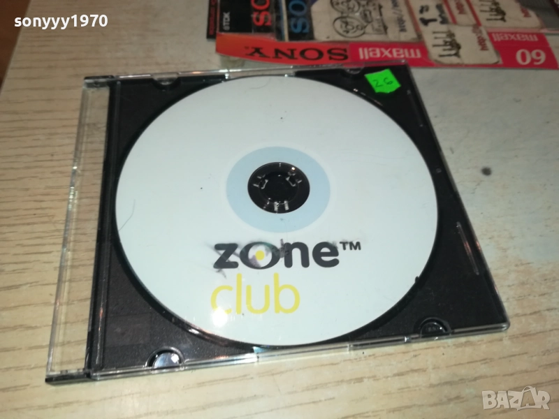 ZONE CLUB CD 1009251027, снимка 1