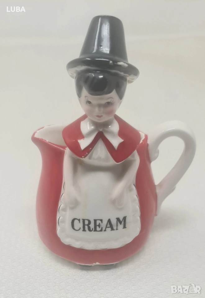 Винтидж Керамична Каничка"Уелска Дама"/CREAM Jug/, снимка 1