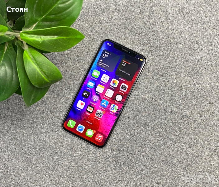 iPhone XS White 100% Батерия Перфектен! , снимка 1