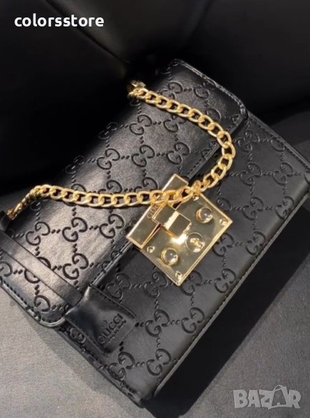 Луксозна Черна чантаГ"чи кодSG112Z, снимка 1