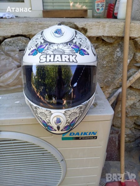 Дамска каска за мотор Shark, снимка 1
