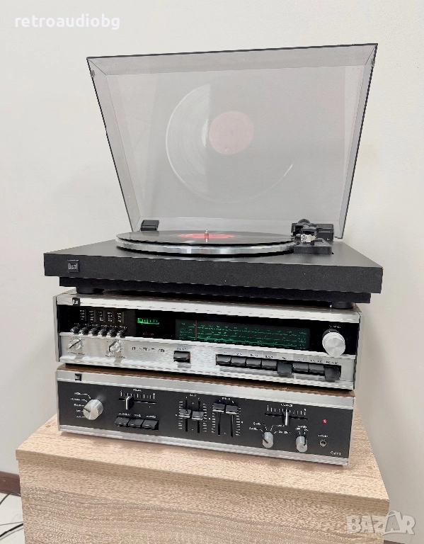 🔊Винтидж аудио сет DUAL усилвател + тунер + грамофон - Made in Germany🔊, снимка 1