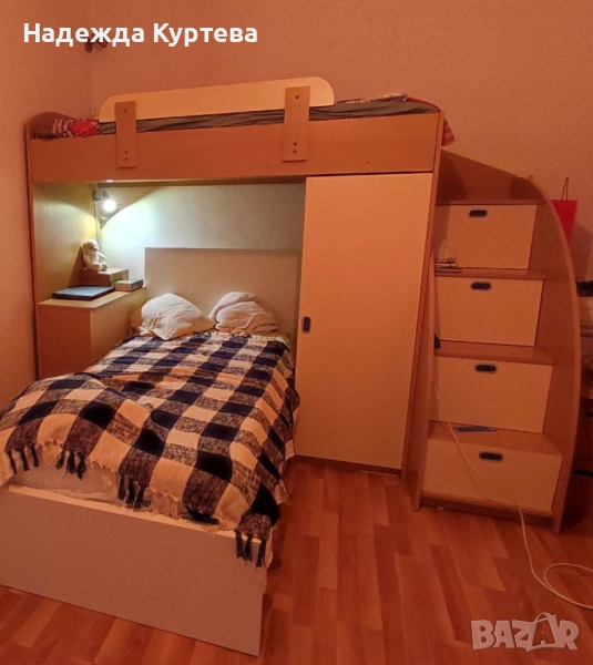 Двуетажно легло , снимка 1