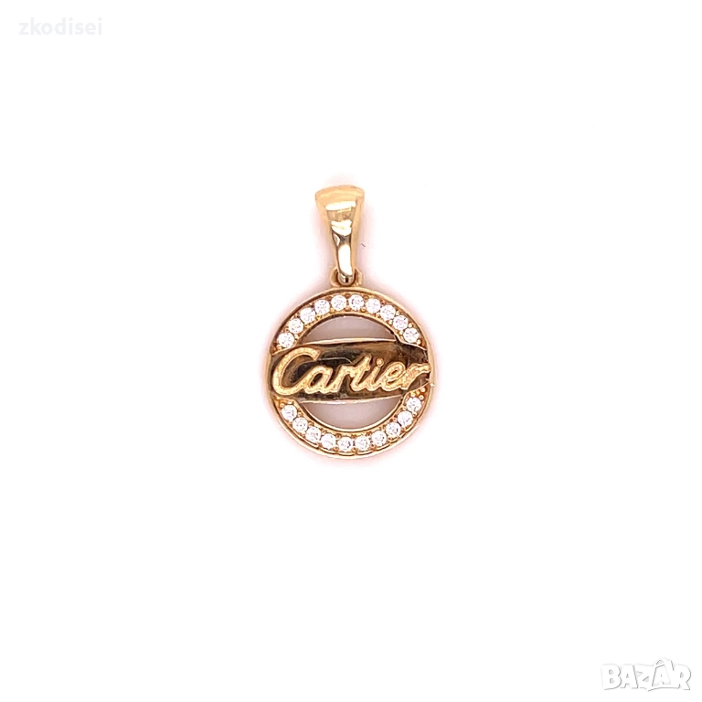Златен медальон Cartier 1,44гр. 14кр. проба:585 модел:36347-6, снимка 1