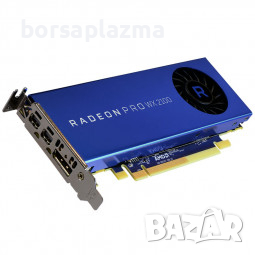 AMD Radeon Pro WX 2100, 2048 MB GDDR5, 2x mini DP, 1x DP - Low Profile, снимка 1