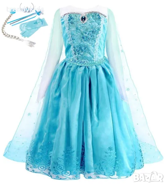 Ново! Луксозна Рокля на Елза , снимка 1