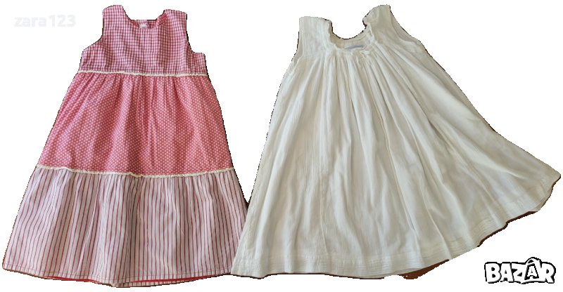 2 рокли 3-4г, the white company, wheat, снимка 1