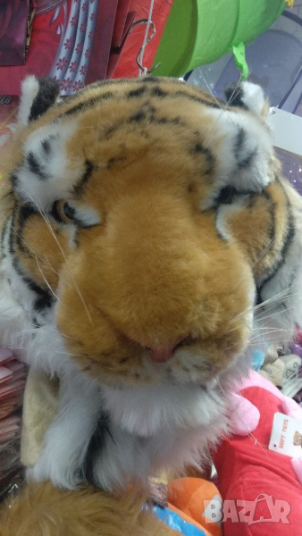 Тигрова глава,около 35см,за декорация, снимка 1