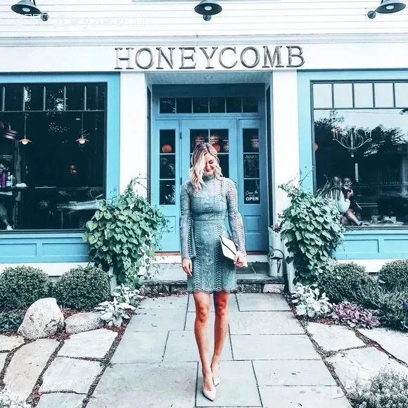 Красива рокля от памучна дантела, снимка 1