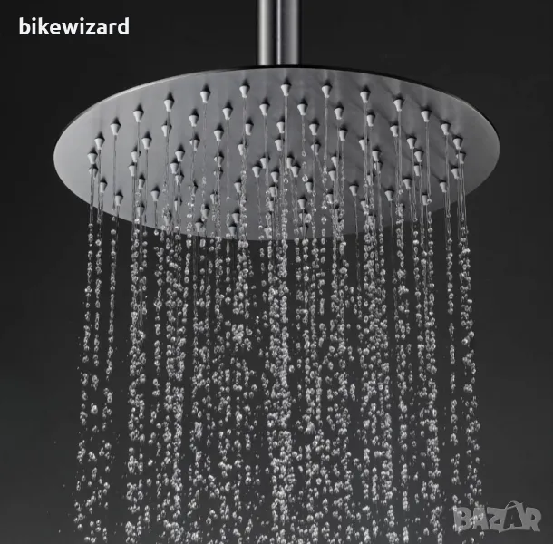 Krobec 30 см неръждаема стомана душ пита НОВА, снимка 1