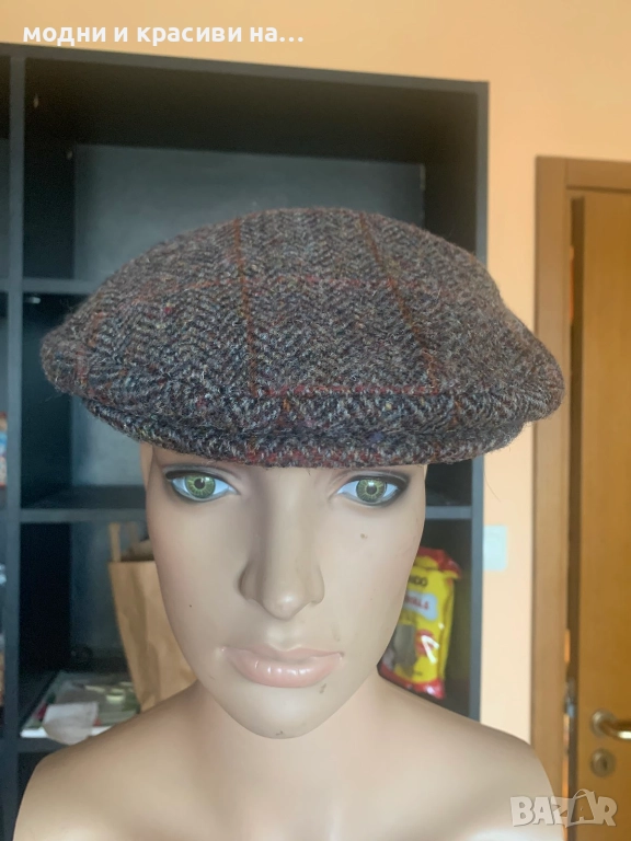 Kаскет на британския барнд Harris Teed- вълна, снимка 1