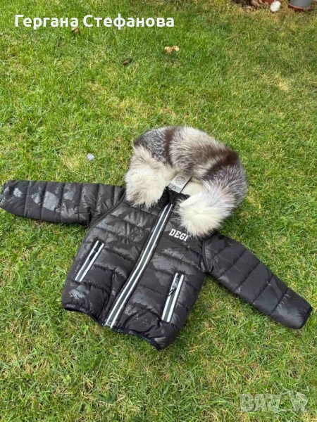 Зимно яке Деги с естествен пух Размери -86,92,98,104,110,116,122 Цена-75 лв, снимка 1