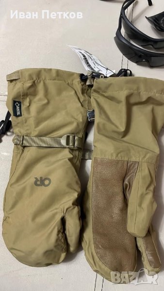 Зимни ръкавици с 3 пръста cwgs tf mitts coyote brown usa made Core Tex, снимка 1