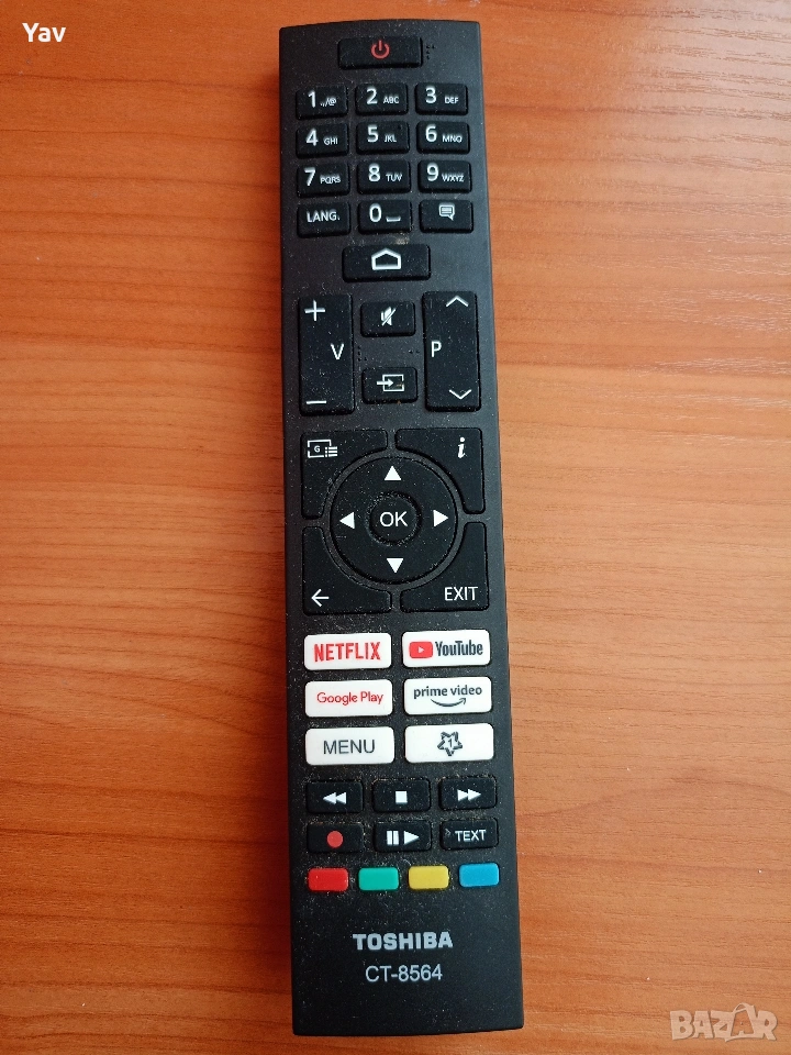 дистанционно за телевизор Toshiba , снимка 1